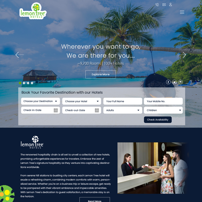 Hotel Industry Template